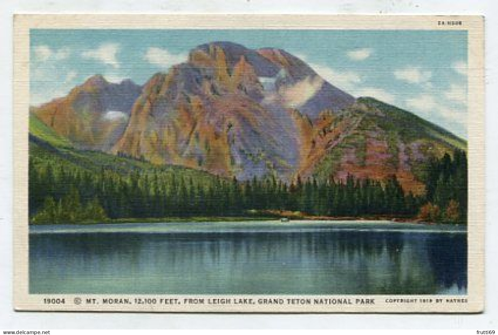 AK 213392 USA - Wyoming - Grand Teton National Park - Mt. Moran - Otros & Sin Clasificación