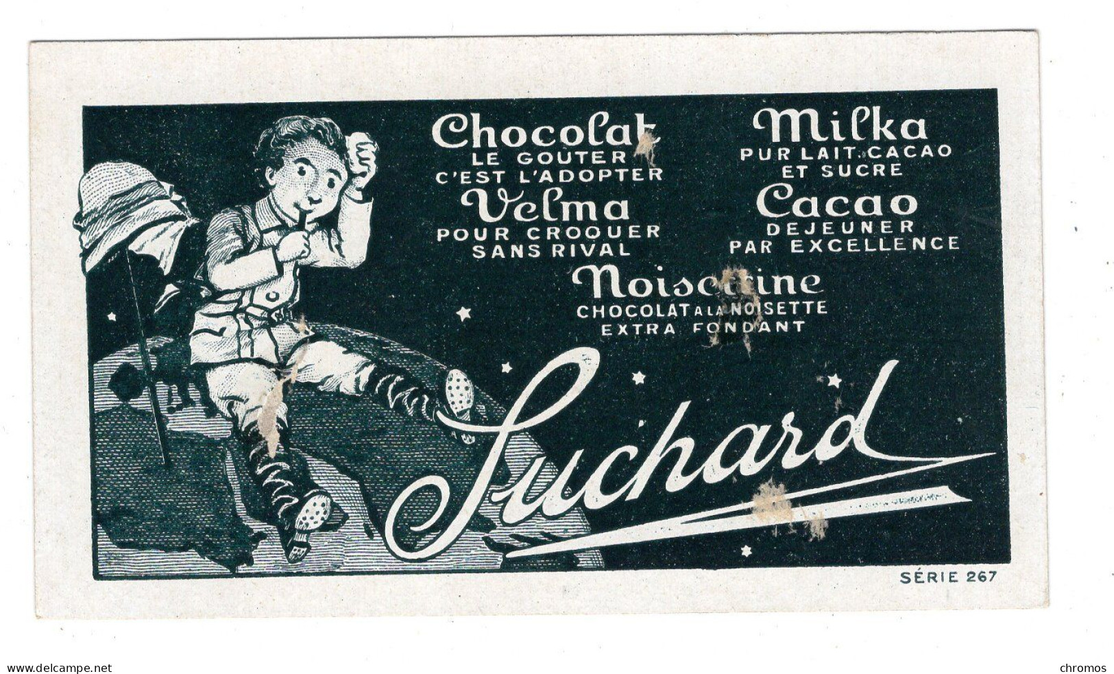 Rare Chromo Chocolat Suchard, S 267 / 9, En Egypte, Pyramides, Orient - Suchard