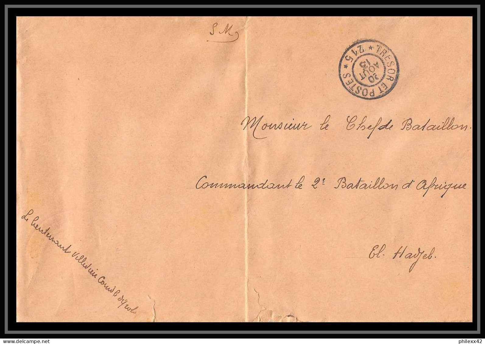0849 Lot 8 Lettres Meknès Isolés Métropolitains El Hajeb 1913 Lettre Cover Occupation Du Maroc War Dont Signé - Sammlungen