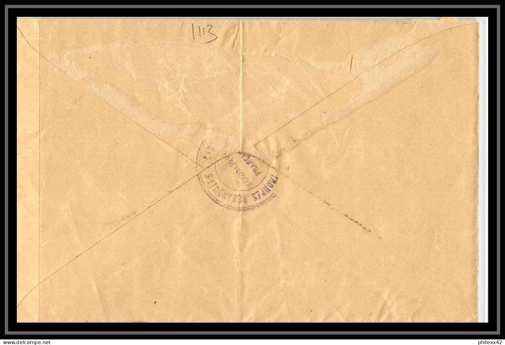 1113 Généraux Commandant D'armes Settat 28/5/1911 Lettre Cover Occupation Du Maroc War - Covers & Documents