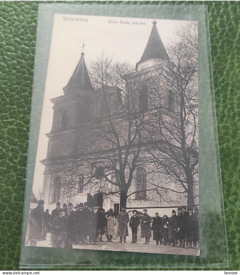 Sirvintai  ORIGINAL POSTKARTE AK  Litauen Lithuania Lietuva - Guerre 1939-45