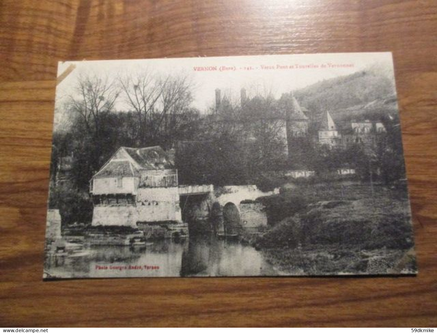 CP Vernon - Vieux Pont Et Tourelles De Vernonnet - Vernon