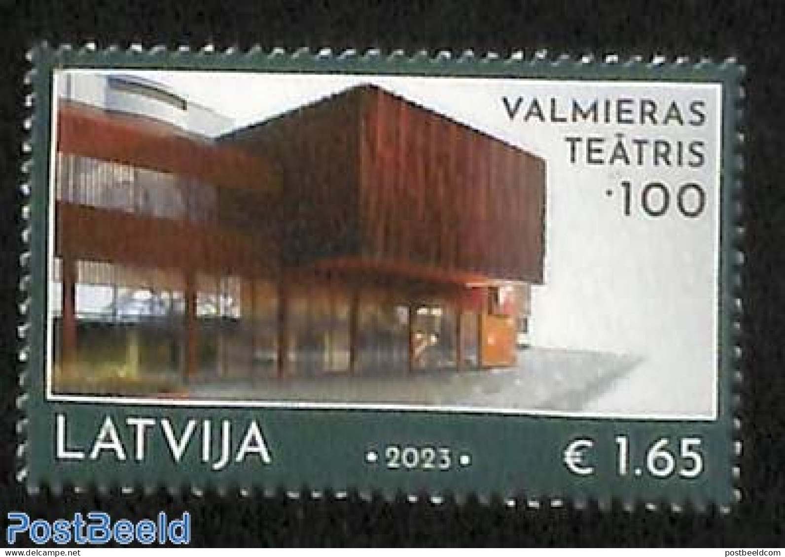 Latvia 2023 Valmieras Theatre 1v, Mint NH, Performance Art - Theatre - Theater