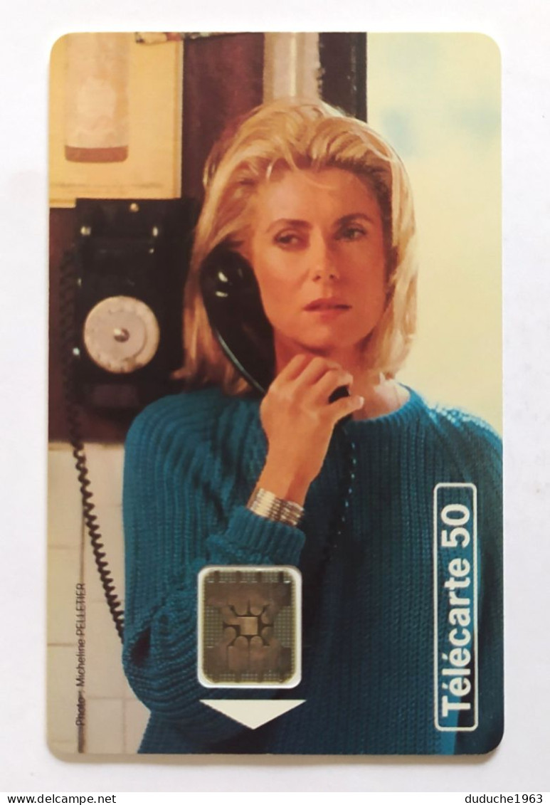 Télécarte France - Téléphone Et Cinéma - Catherine Deneuve - Sin Clasificación