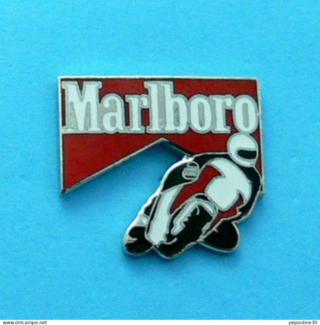 1 PIN'S //  ** CIRCUIT MOTO / MARLBORO ** - Motos