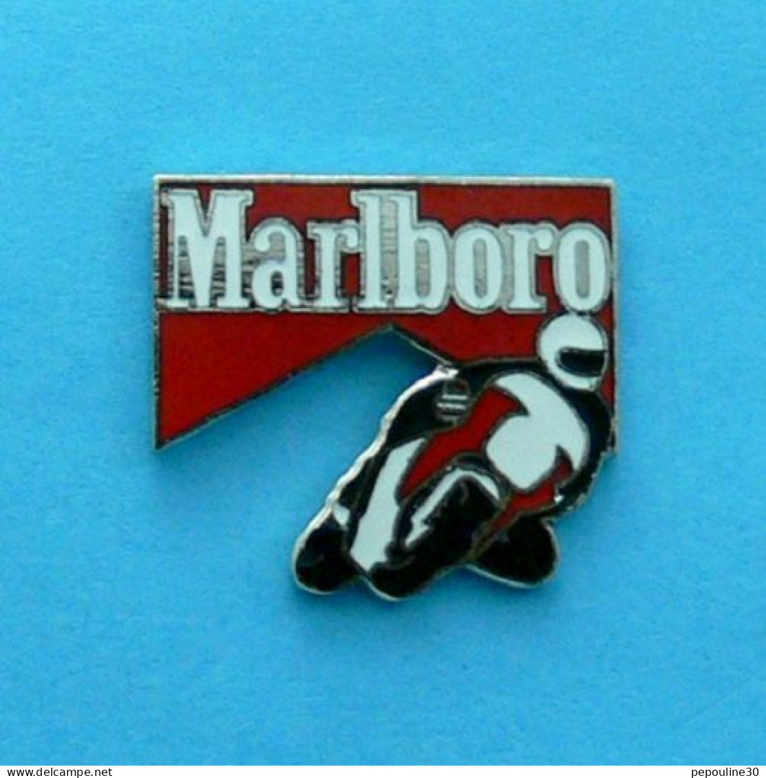 1 PIN'S //  ** CIRCUIT MOTO / MARLBORO ** - Motorräder