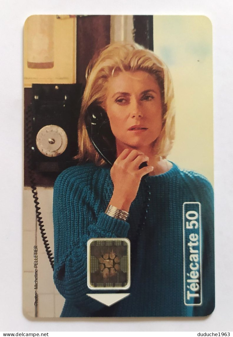 Télécarte France - Téléphone Et Cinéma - Catherine Deneuve - Non Classificati