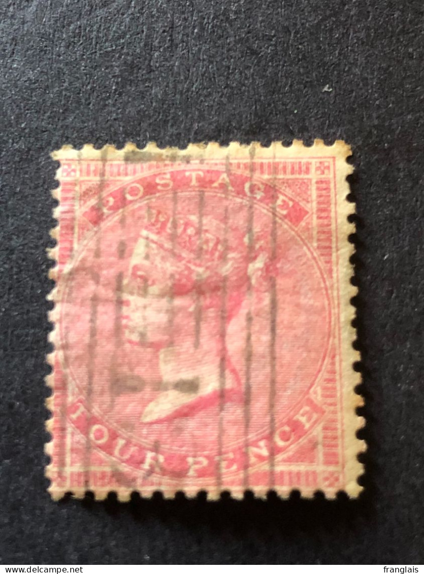 GB  SG 64   4d Pale Carmine Of 1856  CV £500 - Used Stamps