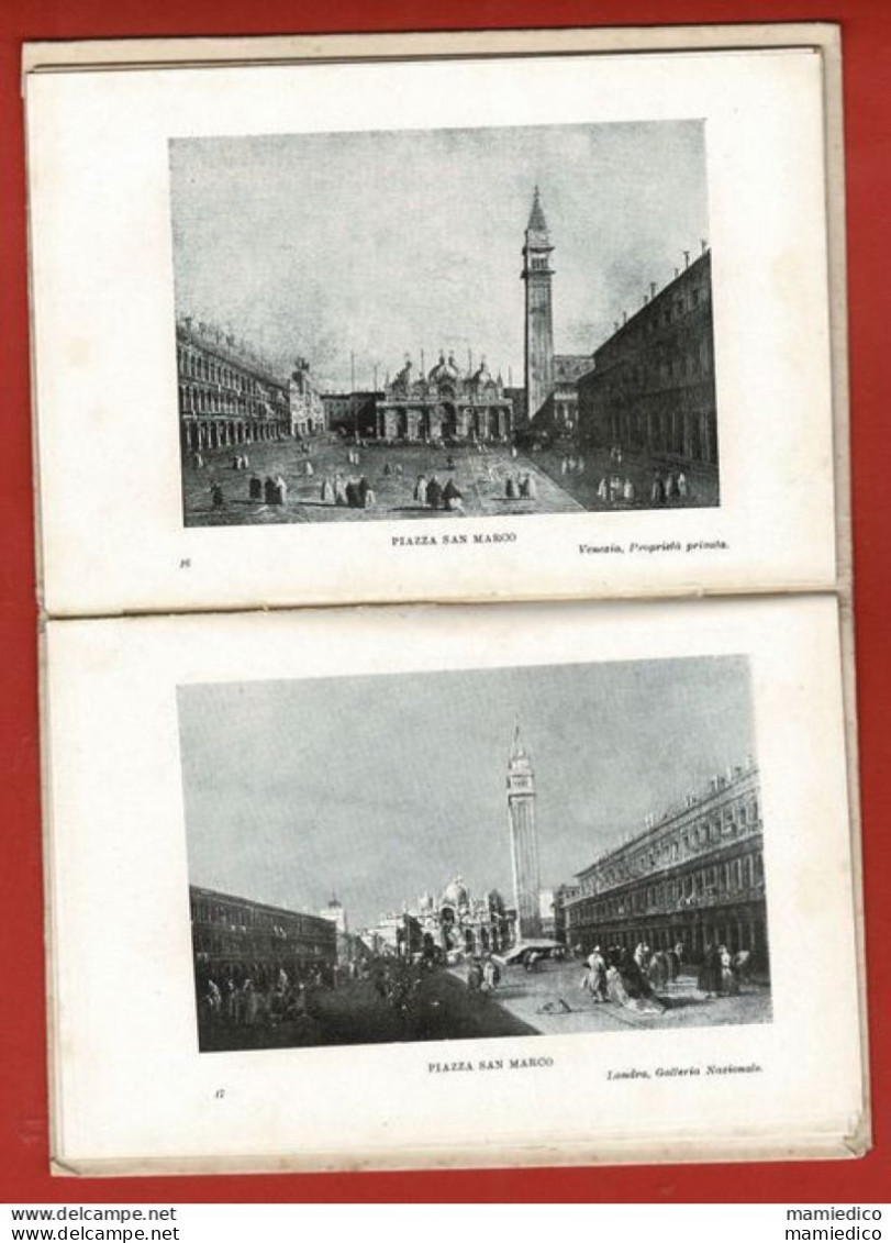 1922- ITALIE Livret De Plus De 50 Pages Sur Les Peintures De FRANCESCO GUARDI. 47 Vues De VENISE - Non Classificati