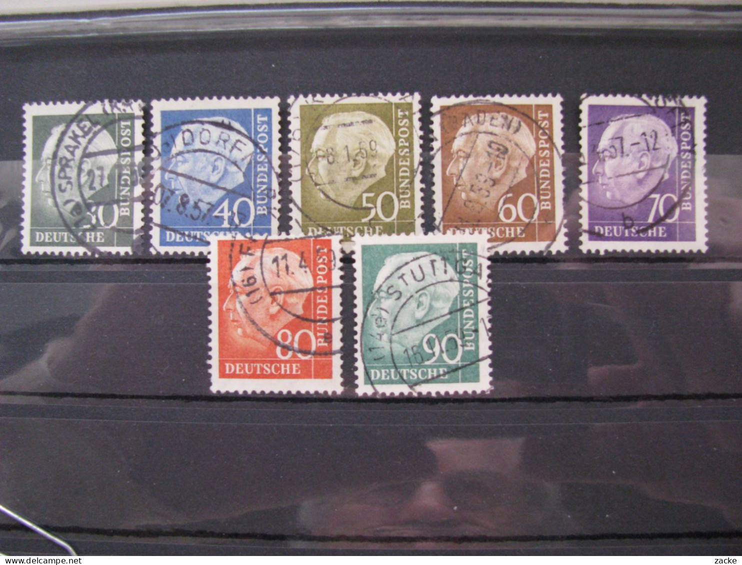 BRD  259-265  O - Used Stamps