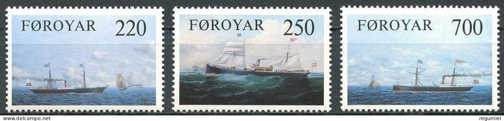 Feroe  73/75 ** MNH. 1983 - Islas Faeroes