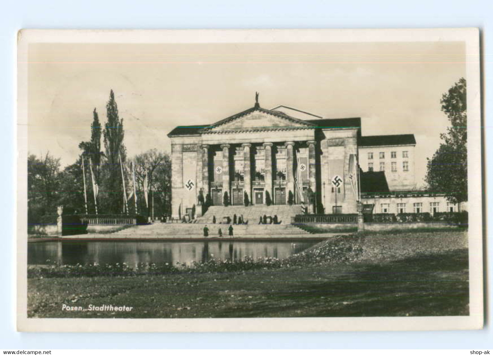 U1260/ Posen Stadttheater Foto AK 1941 - Posen