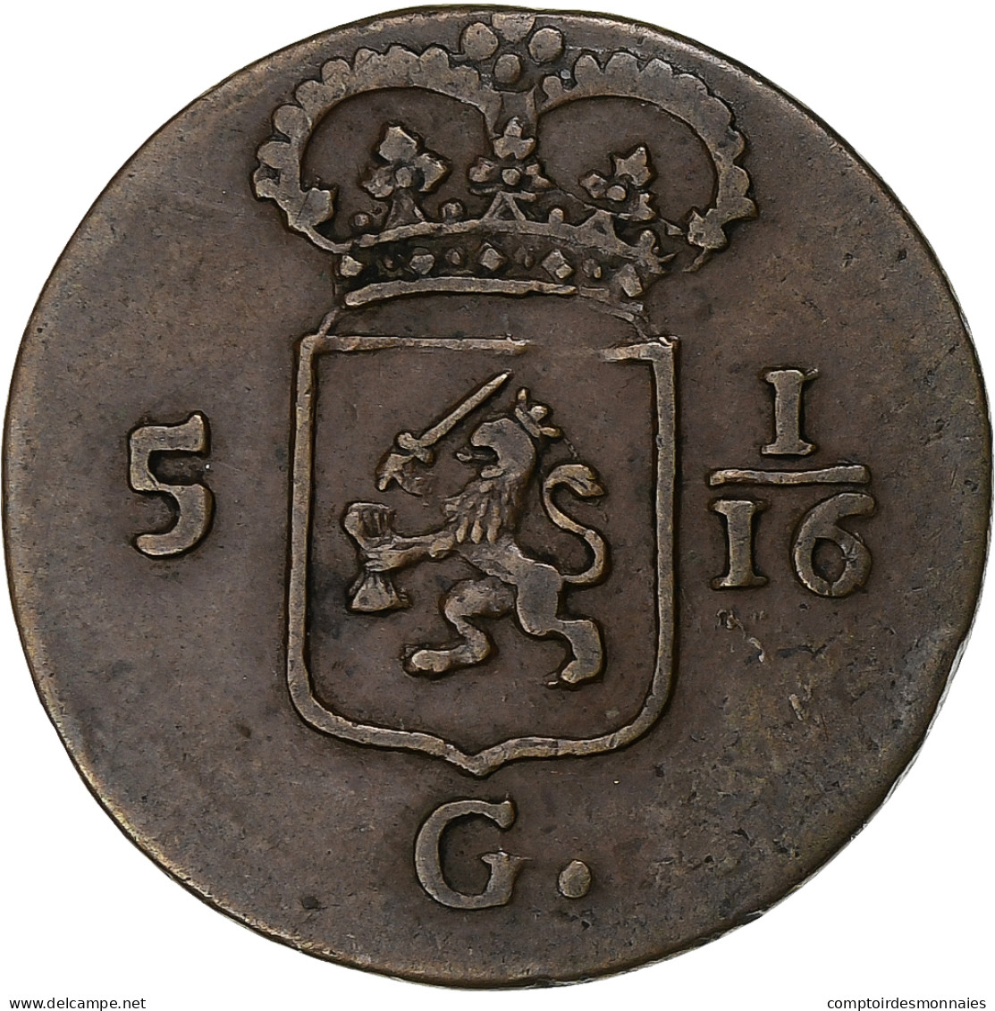 Indes Orientales Néerlandaises, Duit, 1808, Dordrecht, Cuivre, TTB - 1795-1814 : Protettorato Francese & Napoleonico