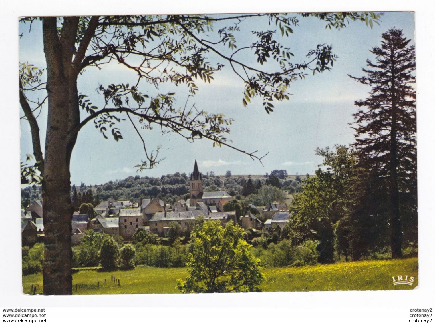 12 SAINTE GENEVIEVE SUR ARGENCE Vers Laguiole Vue Générale VOIR DOS Et Flamme En 2003 - Laguiole