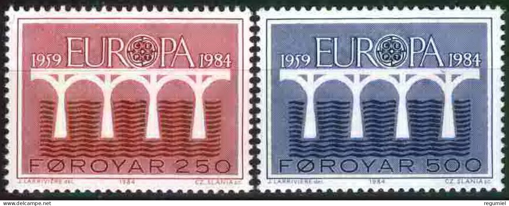 Feroe  81/92 ** MNH. 1984 - Faroe Islands