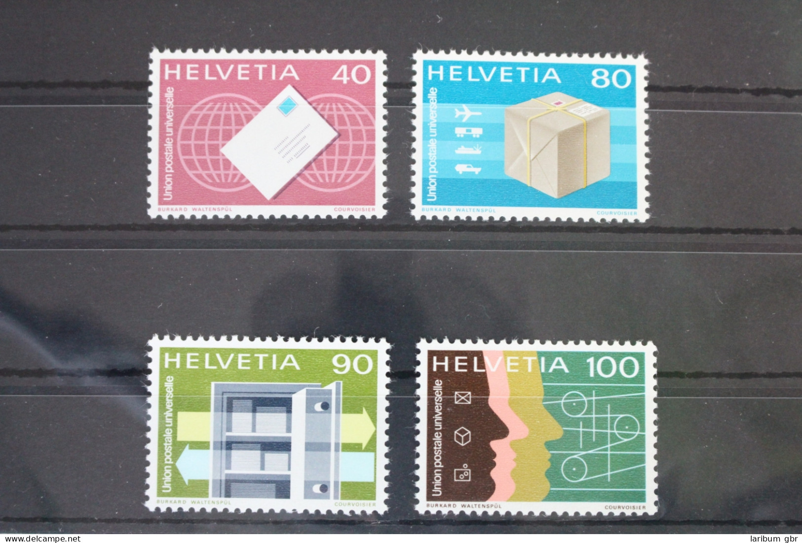 Schweiz Weltpostverein UPU 10-13 Postfrisch #UZ268 - Dienstzegels