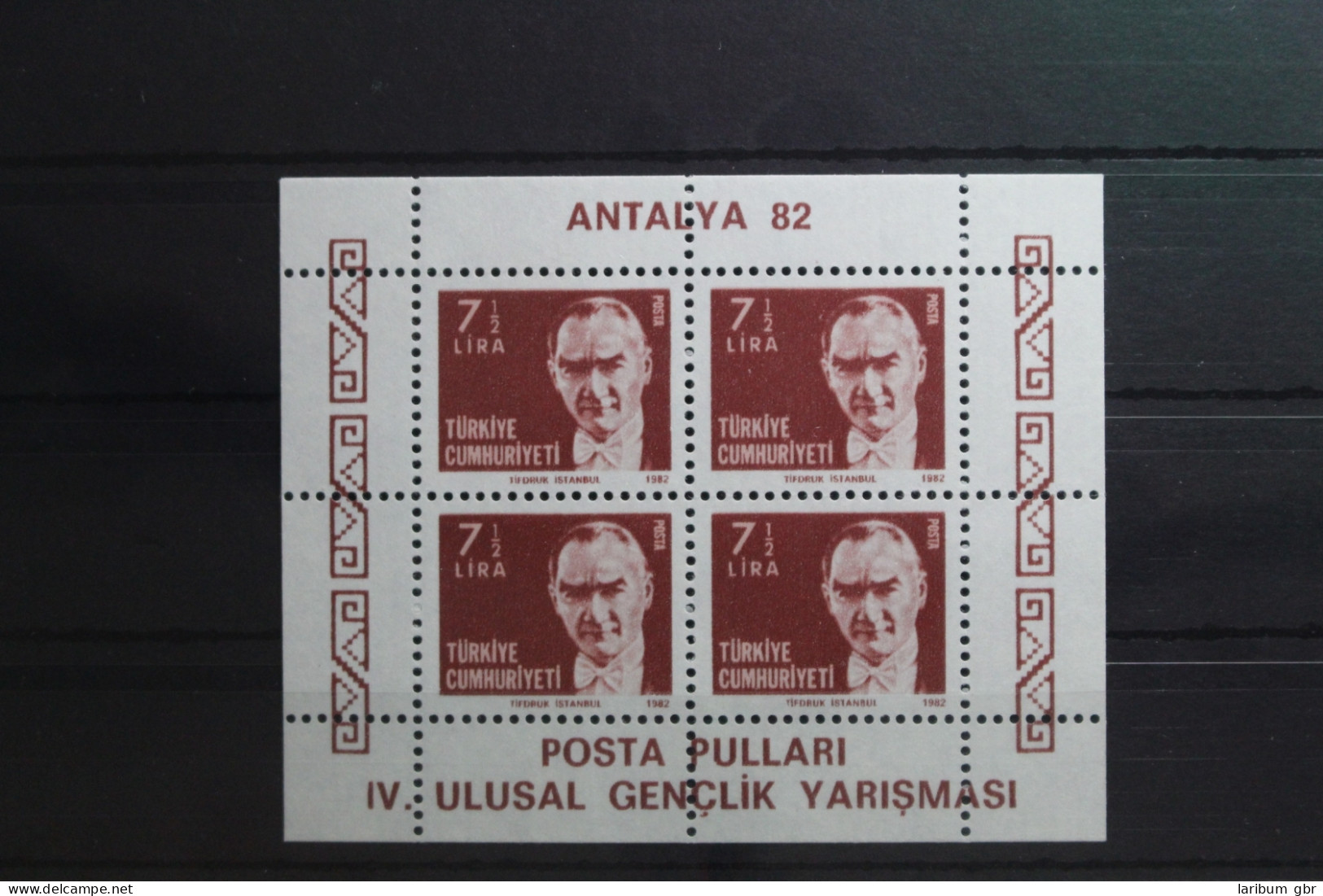 Türkei Block 22 A Mit 2617 Postfrisch #UQ440 - Andere & Zonder Classificatie