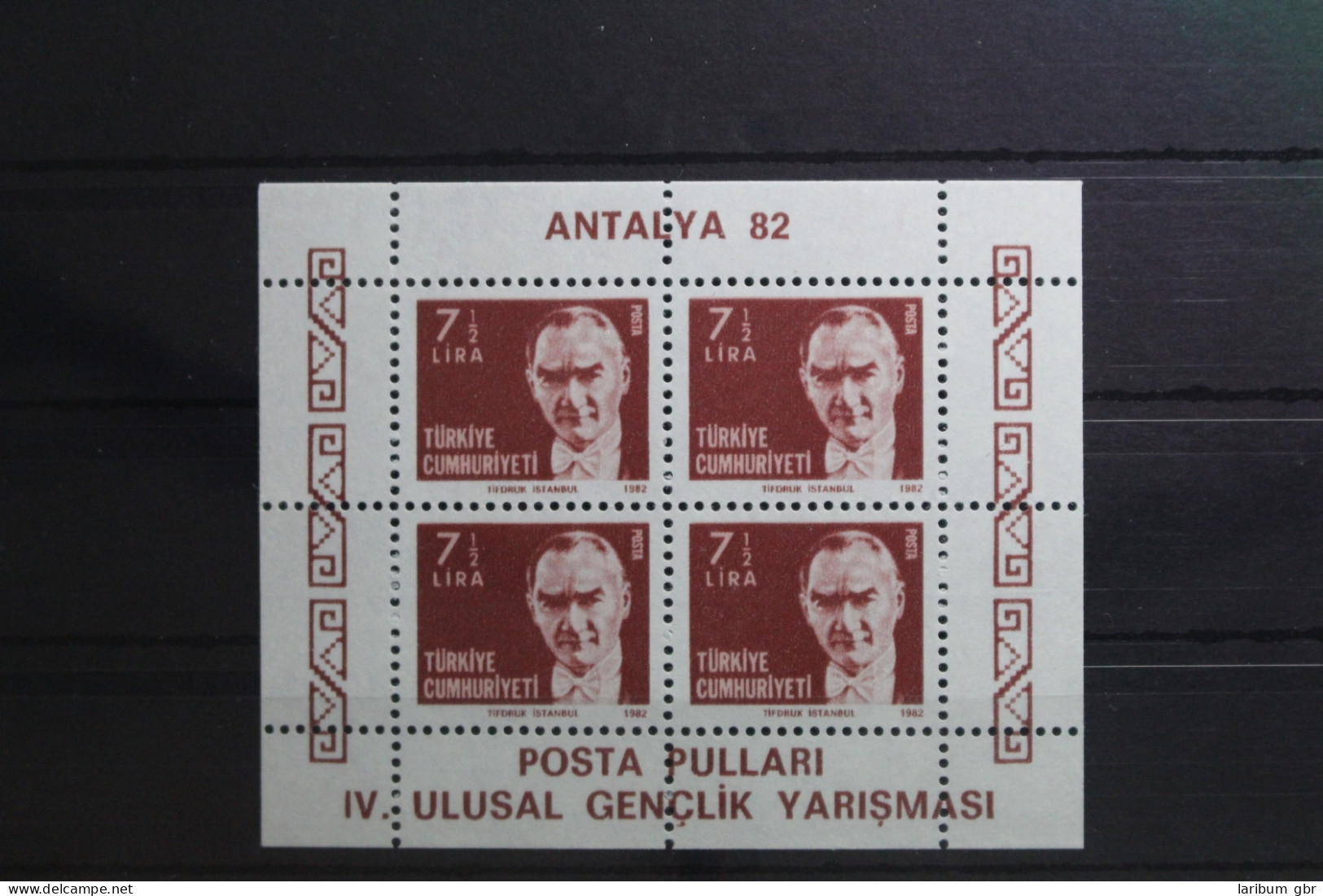 Türkei Block 22 A Mit 2617 Postfrisch #UQ439 - Andere & Zonder Classificatie