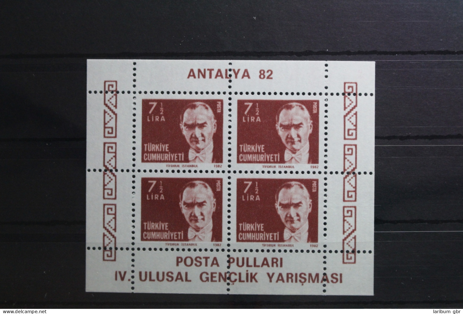 Türkei Block 22 A Mit 2617 Postfrisch #UQ438 - Andere & Zonder Classificatie