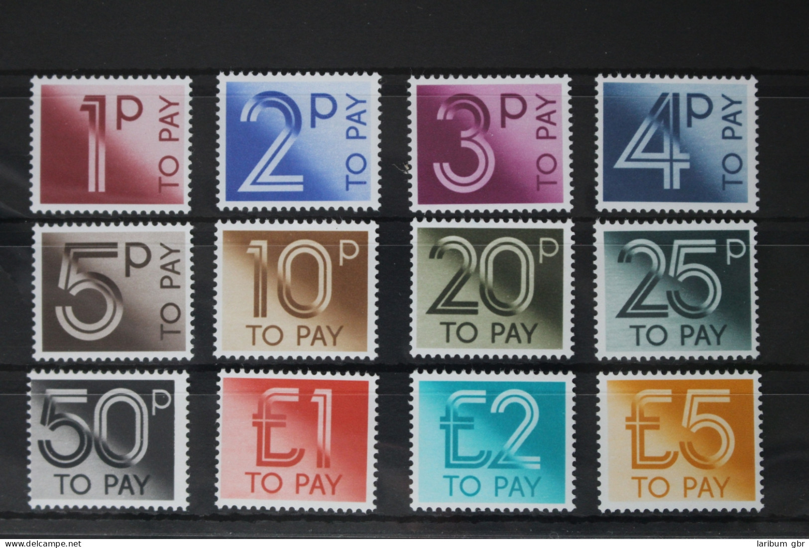 Großbritannien Portomarken 89-100 Postfrisch #UZ631 - Otros & Sin Clasificación