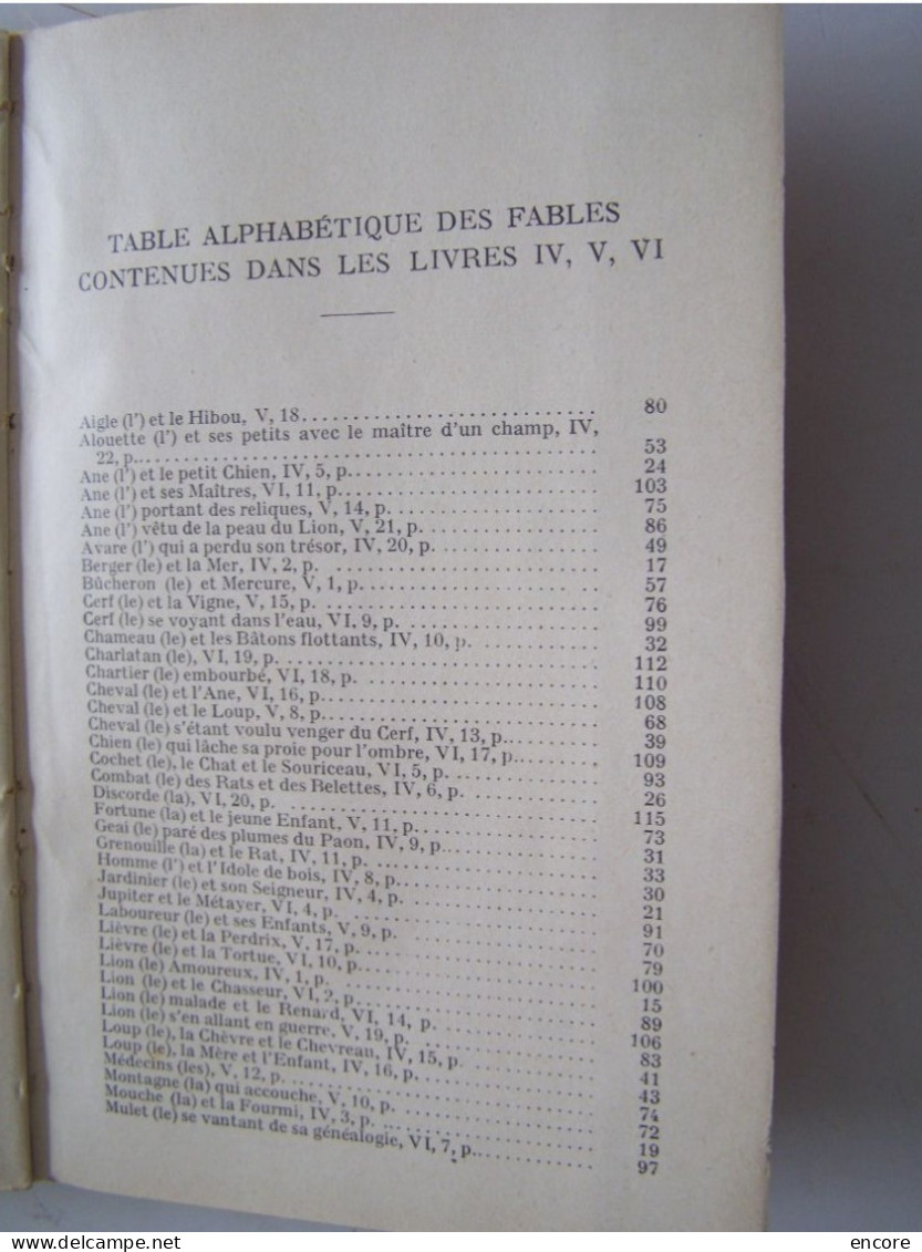 LA LITTERATURE. "LA FONTAINE. FABLES"  100_3636 A 100_3638 - Autres & Non Classés