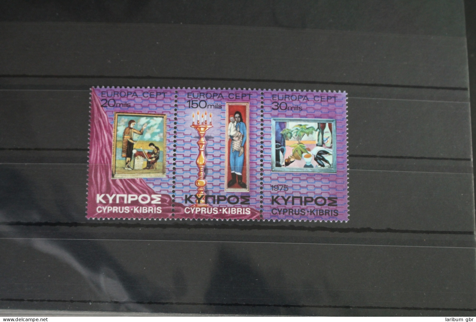 Zypern 426-428 Postfrisch Als Dreierstreifen #VN252 - Oblitérés