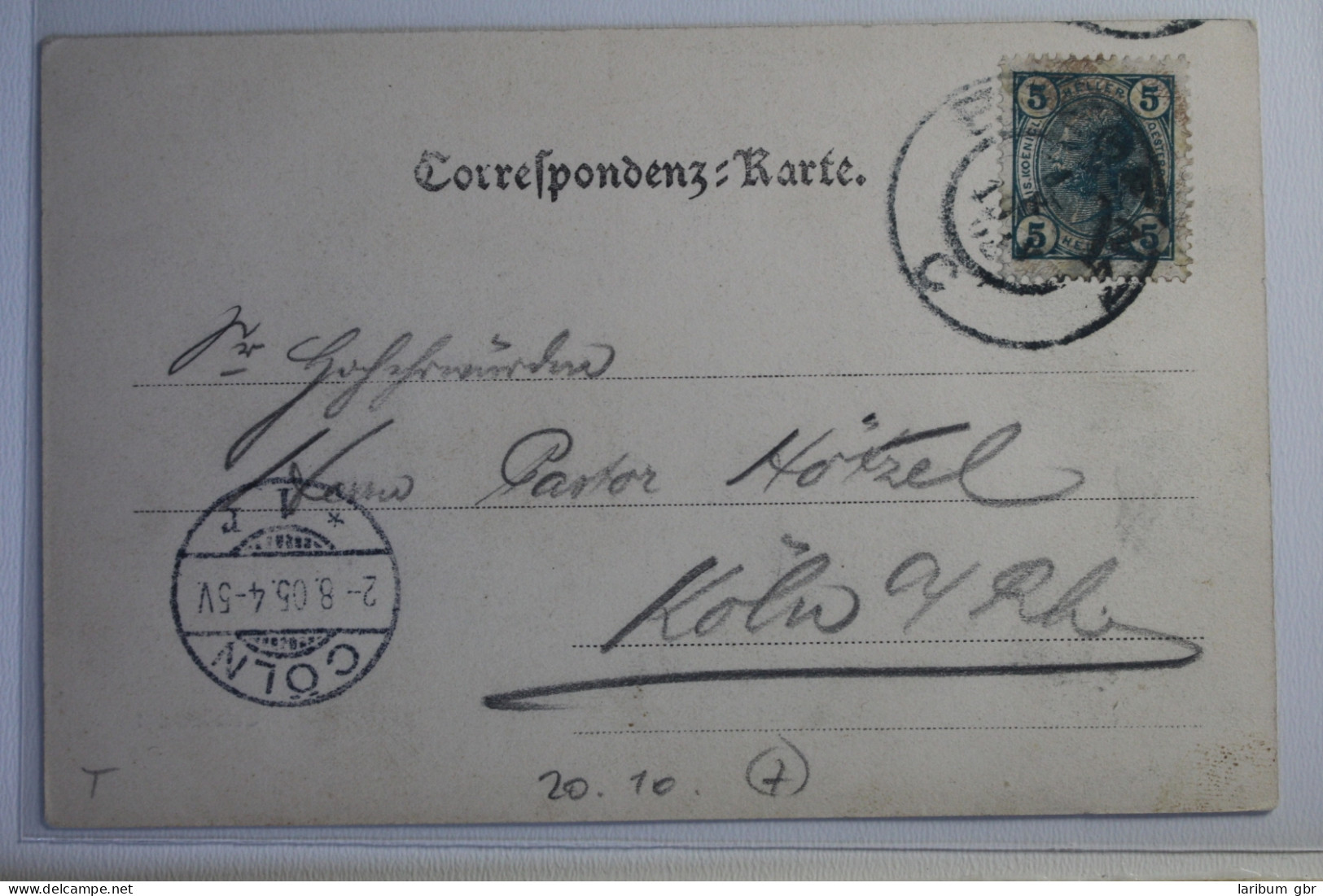 AK Bregenz Totalansicht 1905 Gebraucht #PJ196 - Altri & Non Classificati