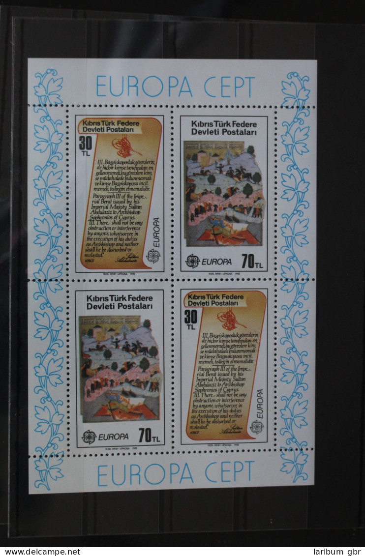 Türkisch-Zypern Block 3 Mit 114-115 Postfrisch #WB282 - Used Stamps