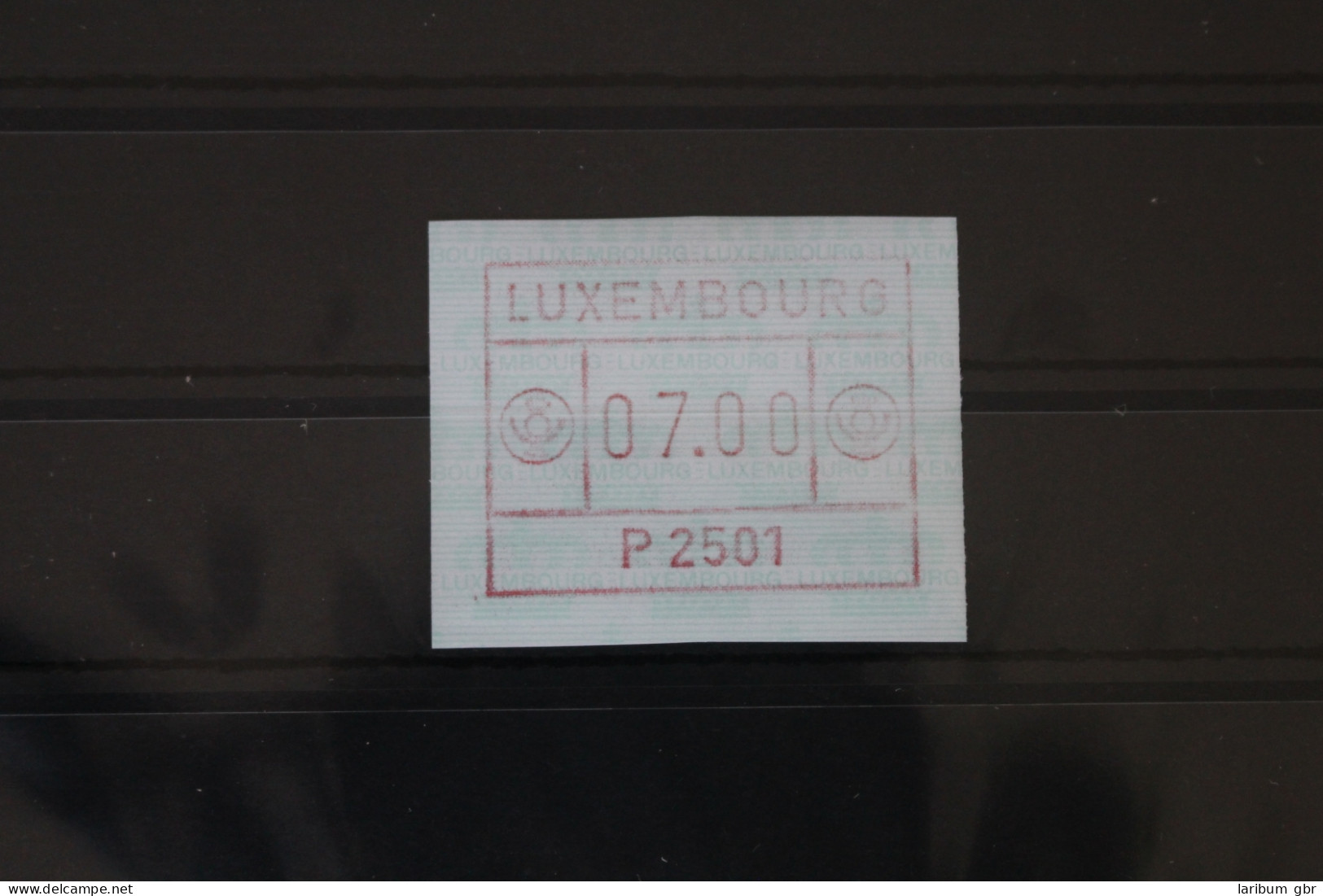 Luxemburg Automatenmarken 1 Postfrisch #WB155 - Andere & Zonder Classificatie