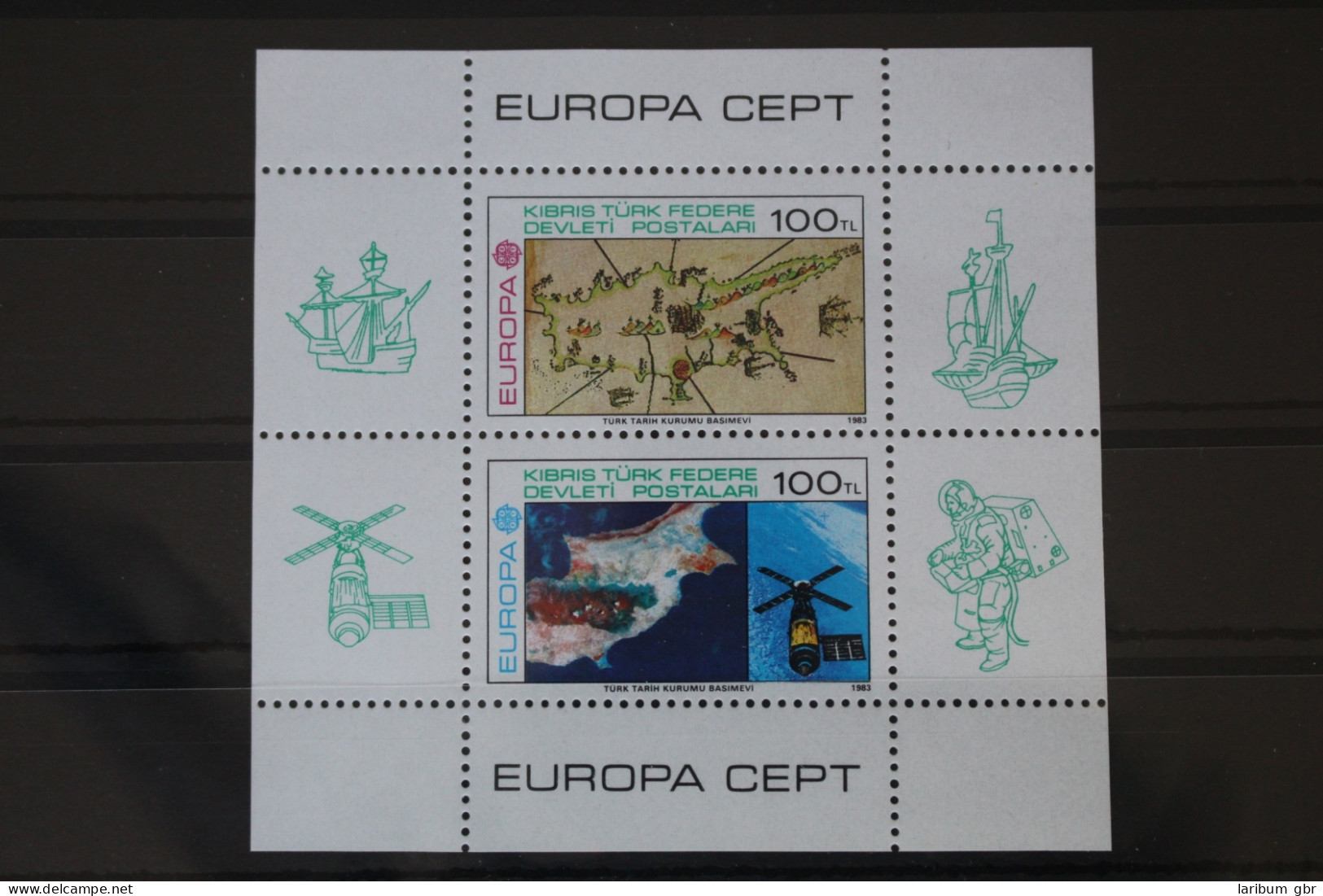 Türkisch-Zypern Block 4 Mit 127-128 Postfrisch #WB196 - Used Stamps