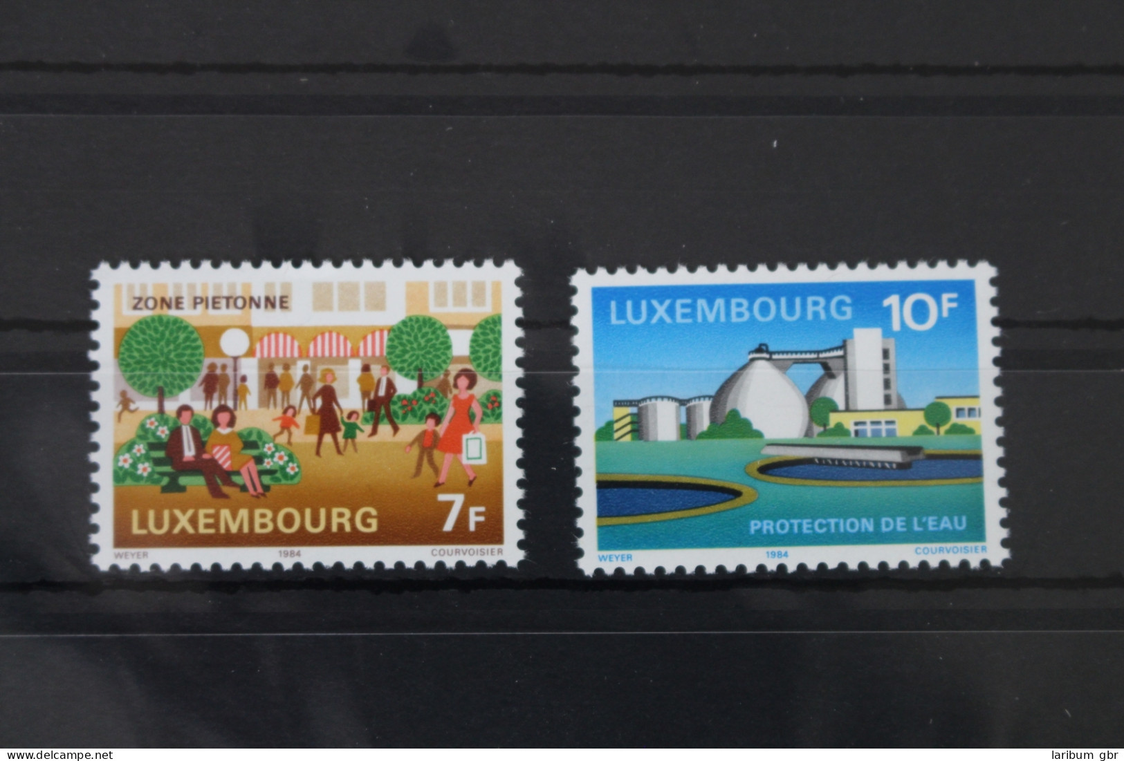 Luxemburg 1095-1096 Postfrisch #WB621 - Other & Unclassified