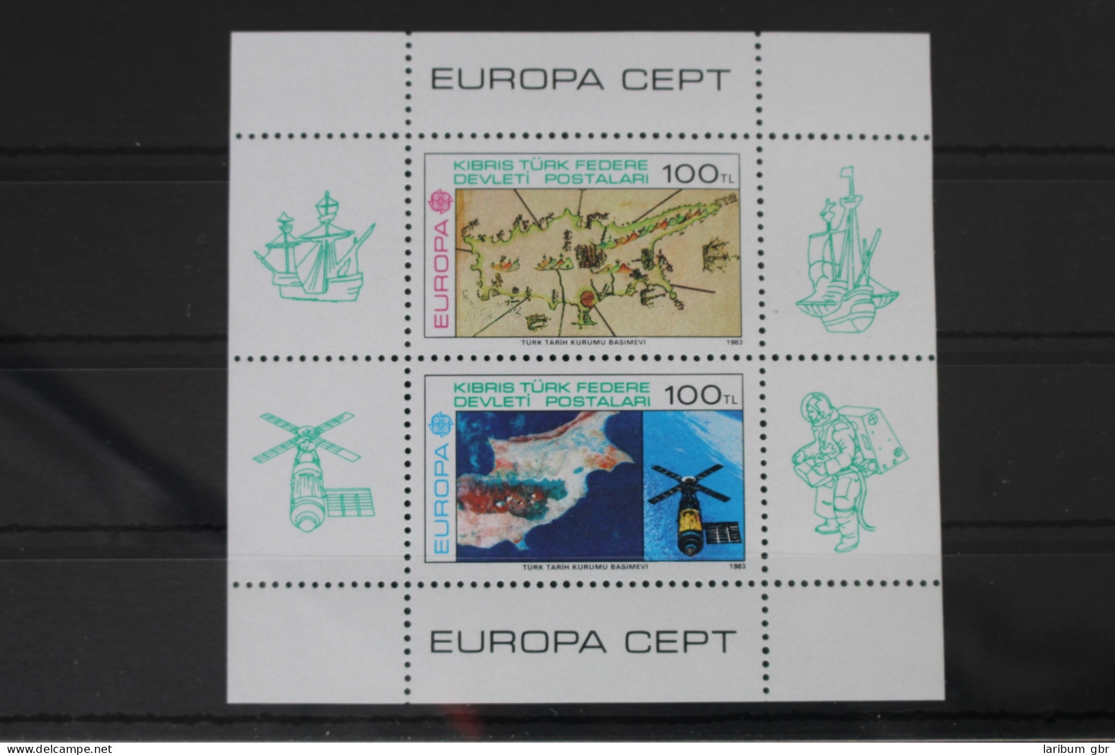 Türkisch-Zypern Block 4 Mit 127-128 Postfrisch #WB571 - Used Stamps