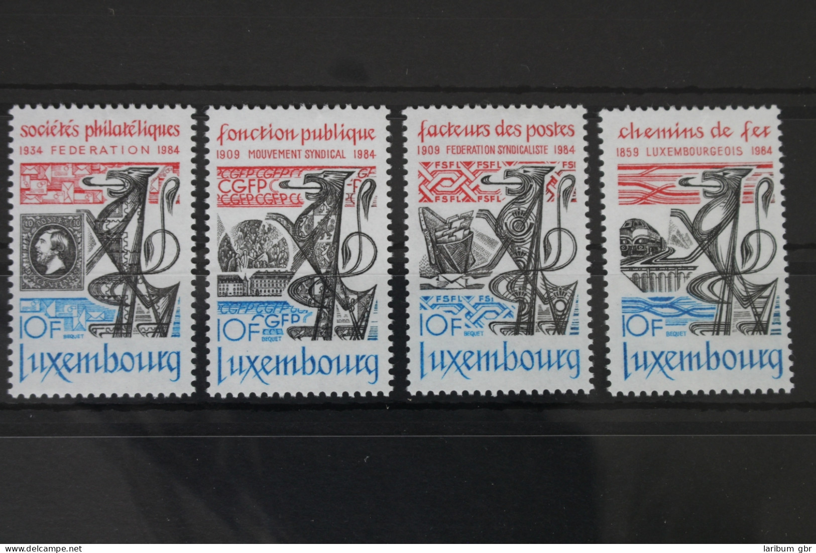 Luxemburg 1091-1094 Postfrisch #WB618 - Otros & Sin Clasificación