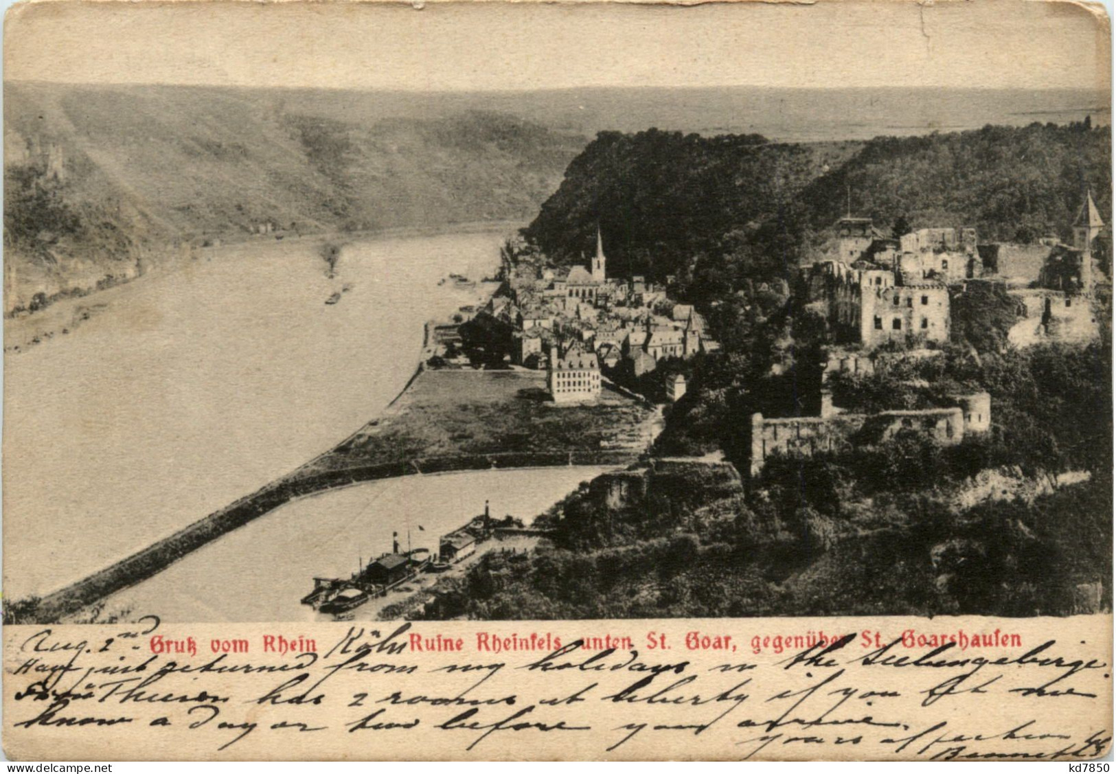 St.Goar, Ruine Rheinfels - St. Goar