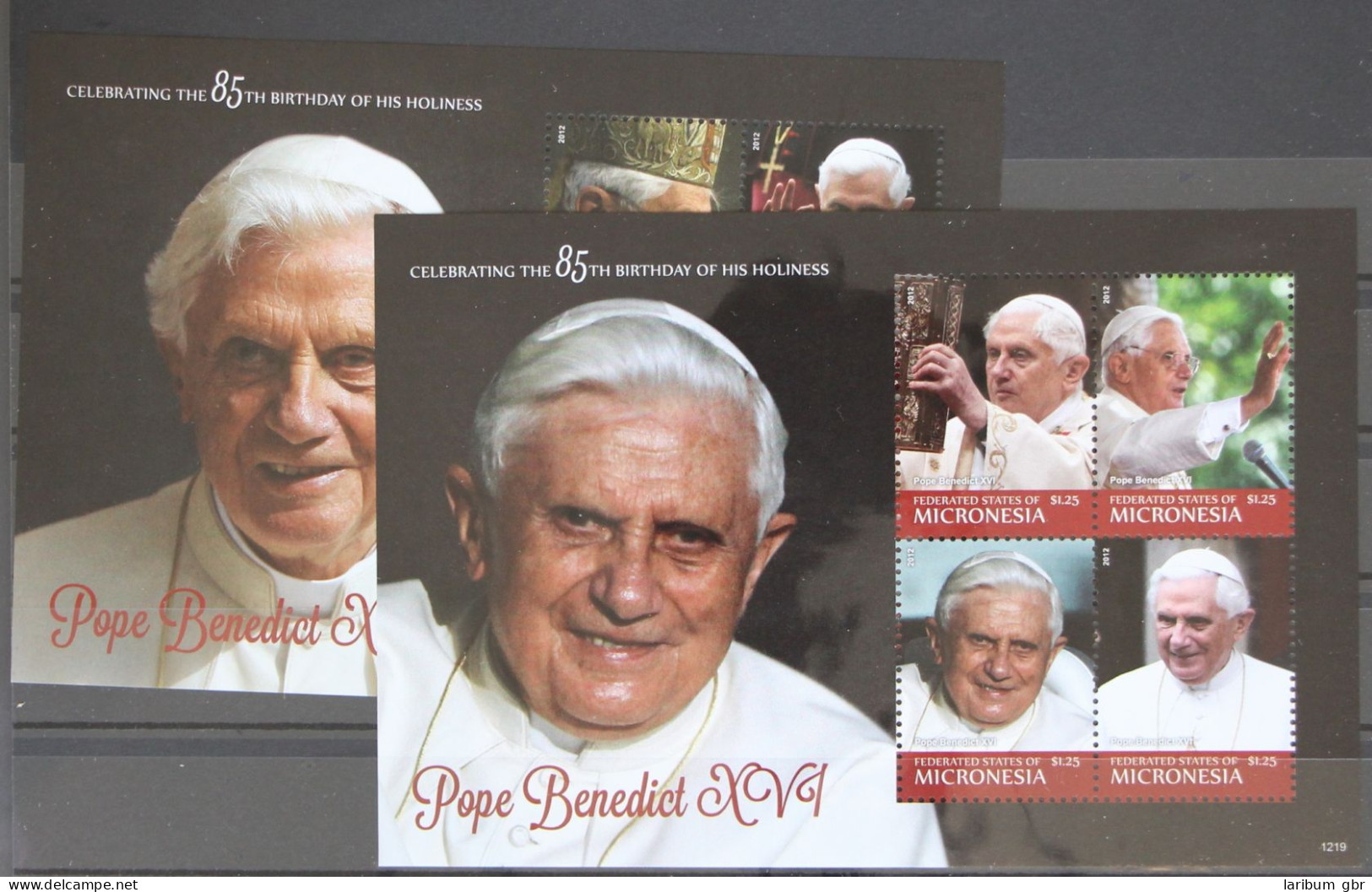 Mikronesien Kleinbogensatz 2377-2384 Postfrisch Papst Benedikt XVI. #GC759 - Micronésie