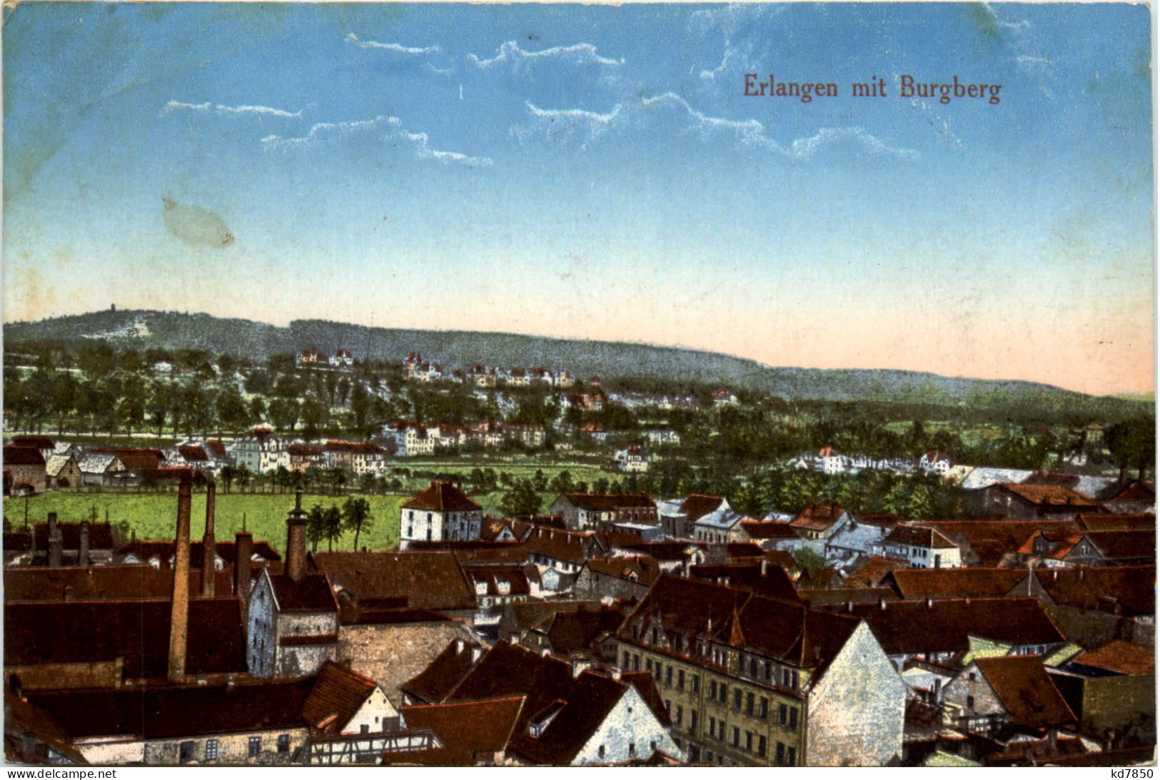 Erlangen Mit Burgberg - Erlangen