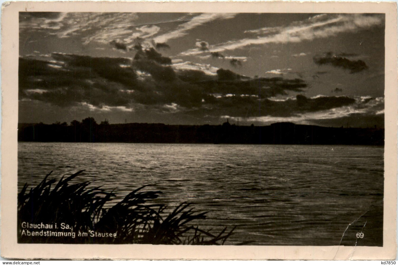 Glauchau I. Sa. - Abendstimmung Am Stausee - Glauchau