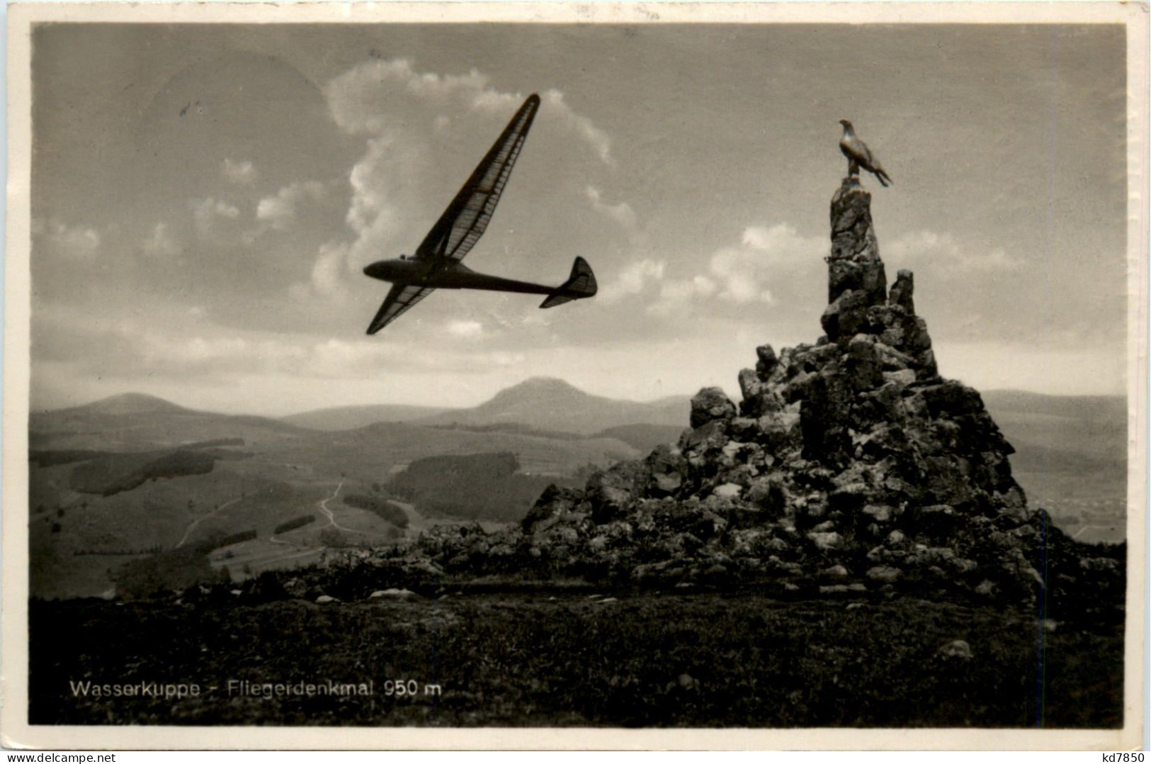 Wasserkuppe, Fliegerdenkmal - Fulda