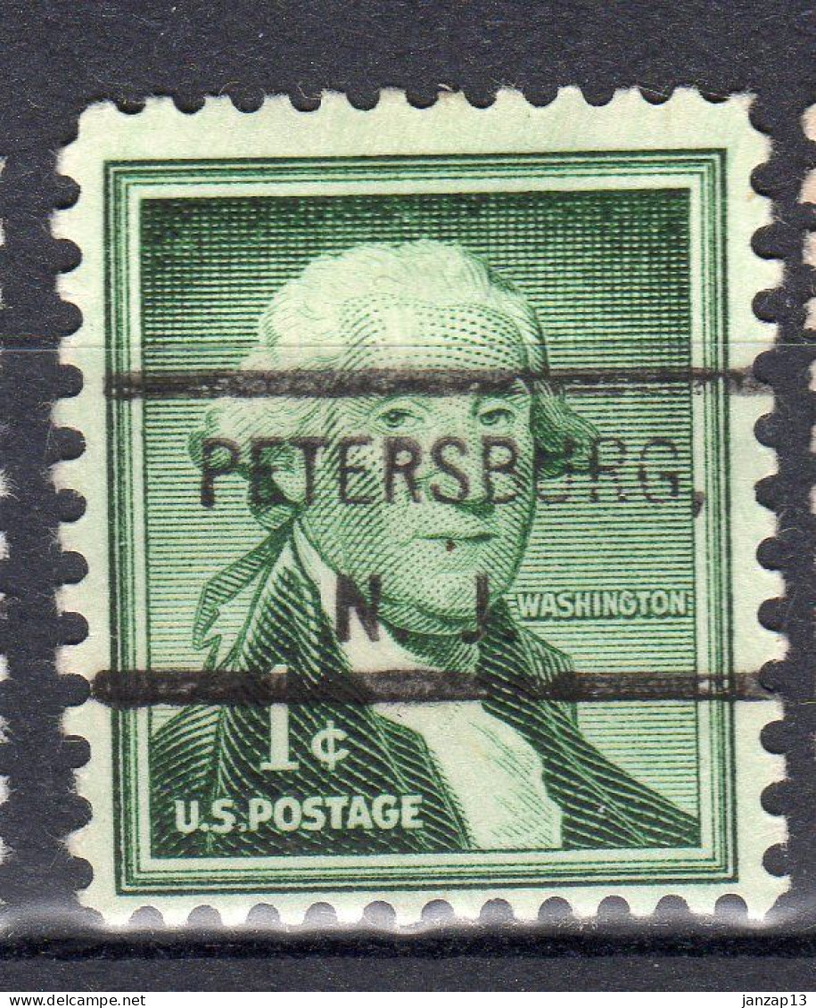 NJ-534; USA Precancel/Vorausentwertung/Preo; PETERSBURG (NJ), Type L-1 HS - Precancels