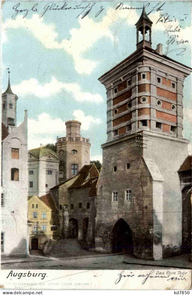 Augsburg, Das Rote Tor - Augsburg