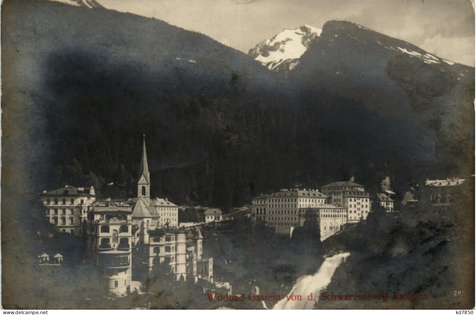 Wildbad-Gastein Von D. Schwarzenberg-Anlagen - St. Johann Im Pongau