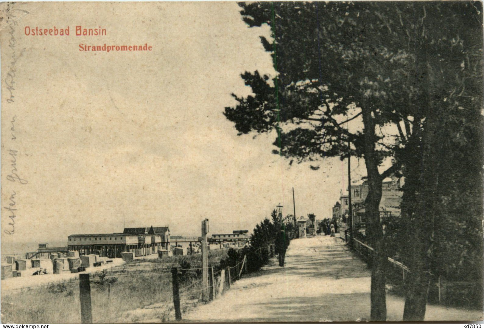 Ostseebad Bansin - Strandpromenade - Usedom