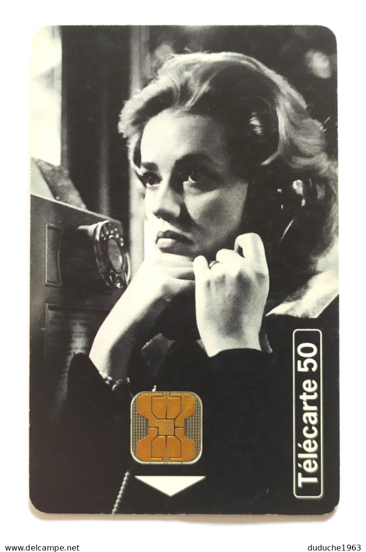 Télécarte France - Téléphone Et Cinéma - Jeanne Moreau - Unclassified