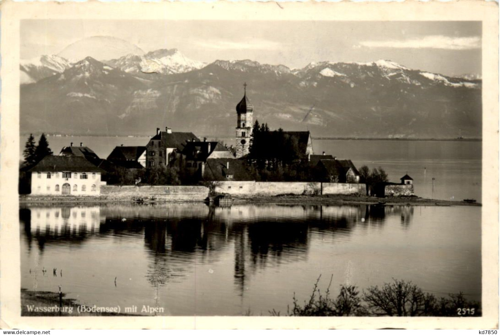 Wasserburg Mit Alpen - Wasserburg (Bodensee)