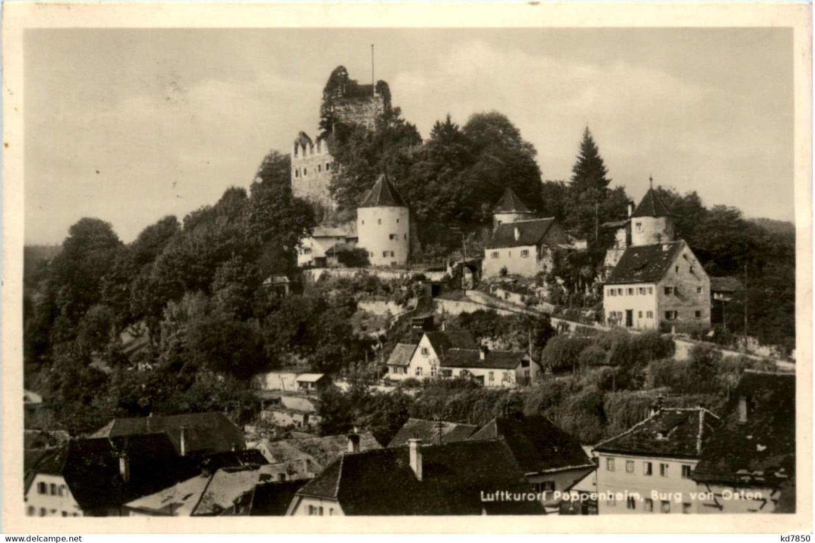 Pappenheim, Burg Von Osten - Pappenheim