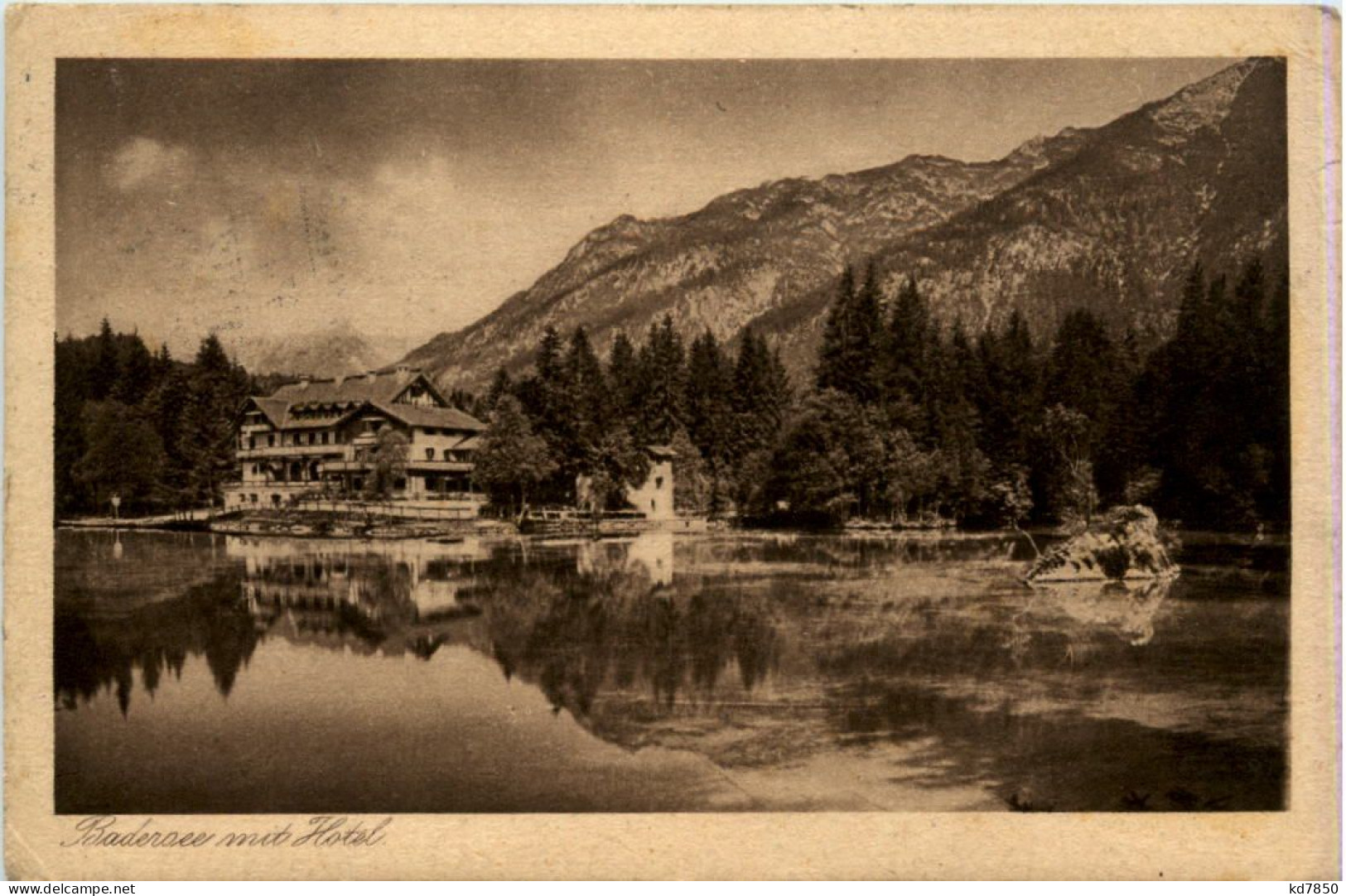 Badersee Mit Hotel - Garmisch-Partenkirchen