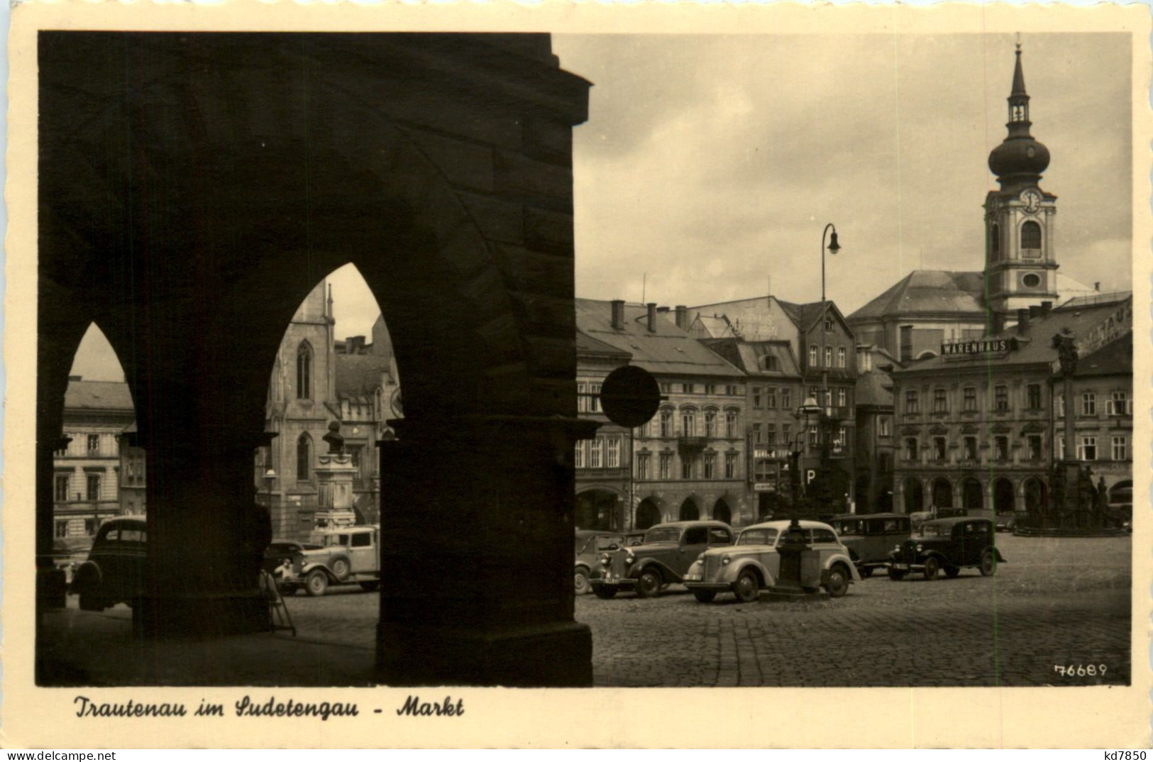 Trautenau Im Sudetengau - Markt - Sudeten