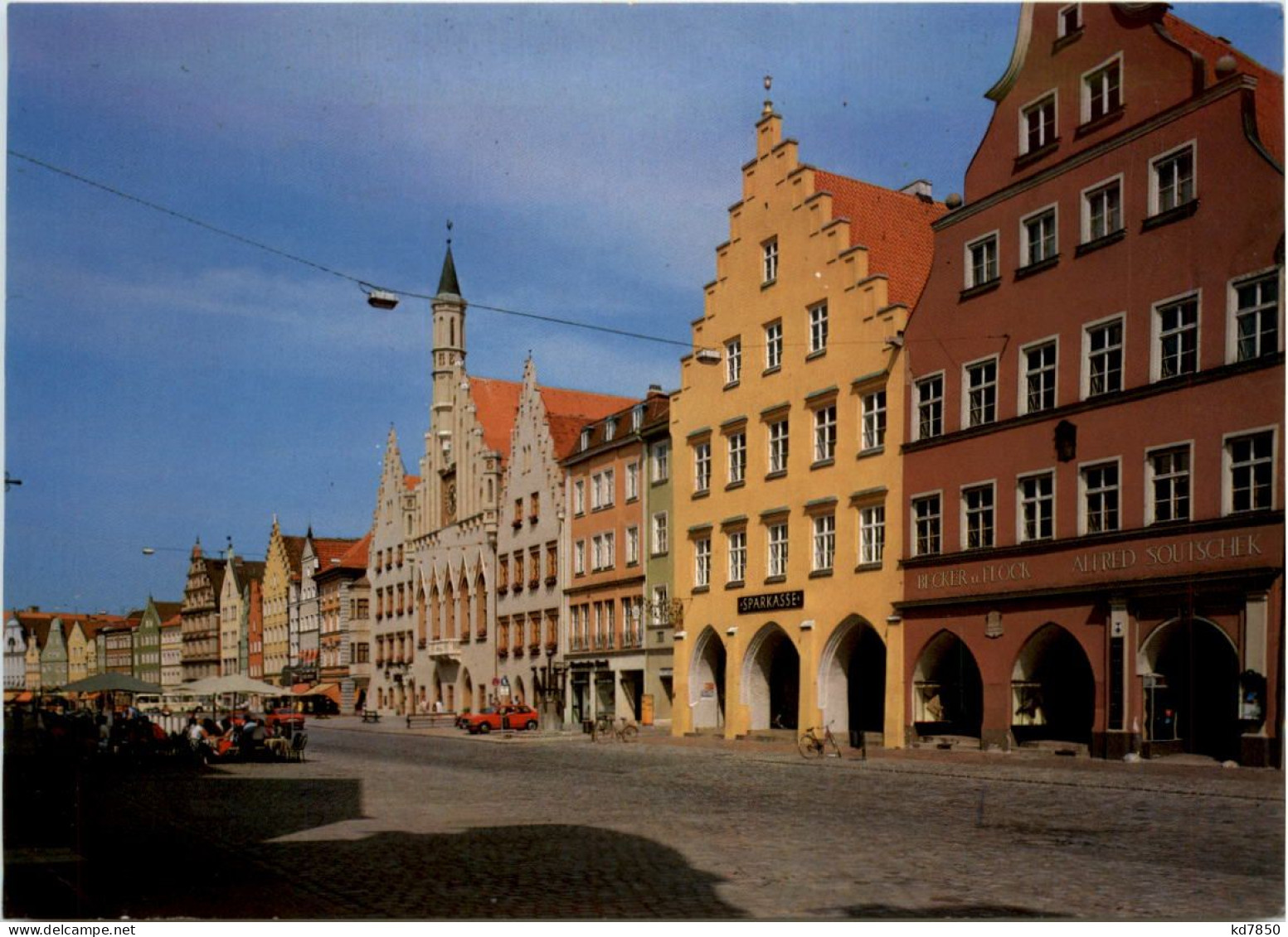 Landshut, Altstadt Mit Rathaus - Landshut