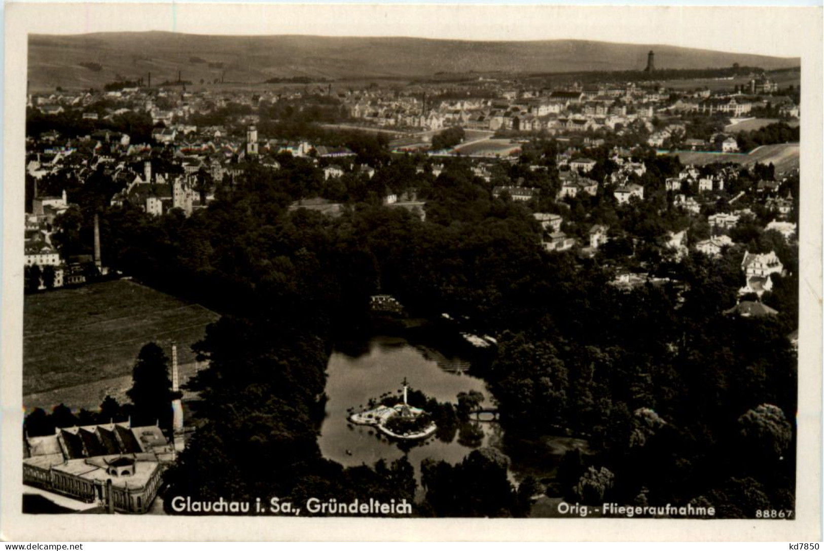 Glauchau I.Sa., Gründelteich - Glauchau