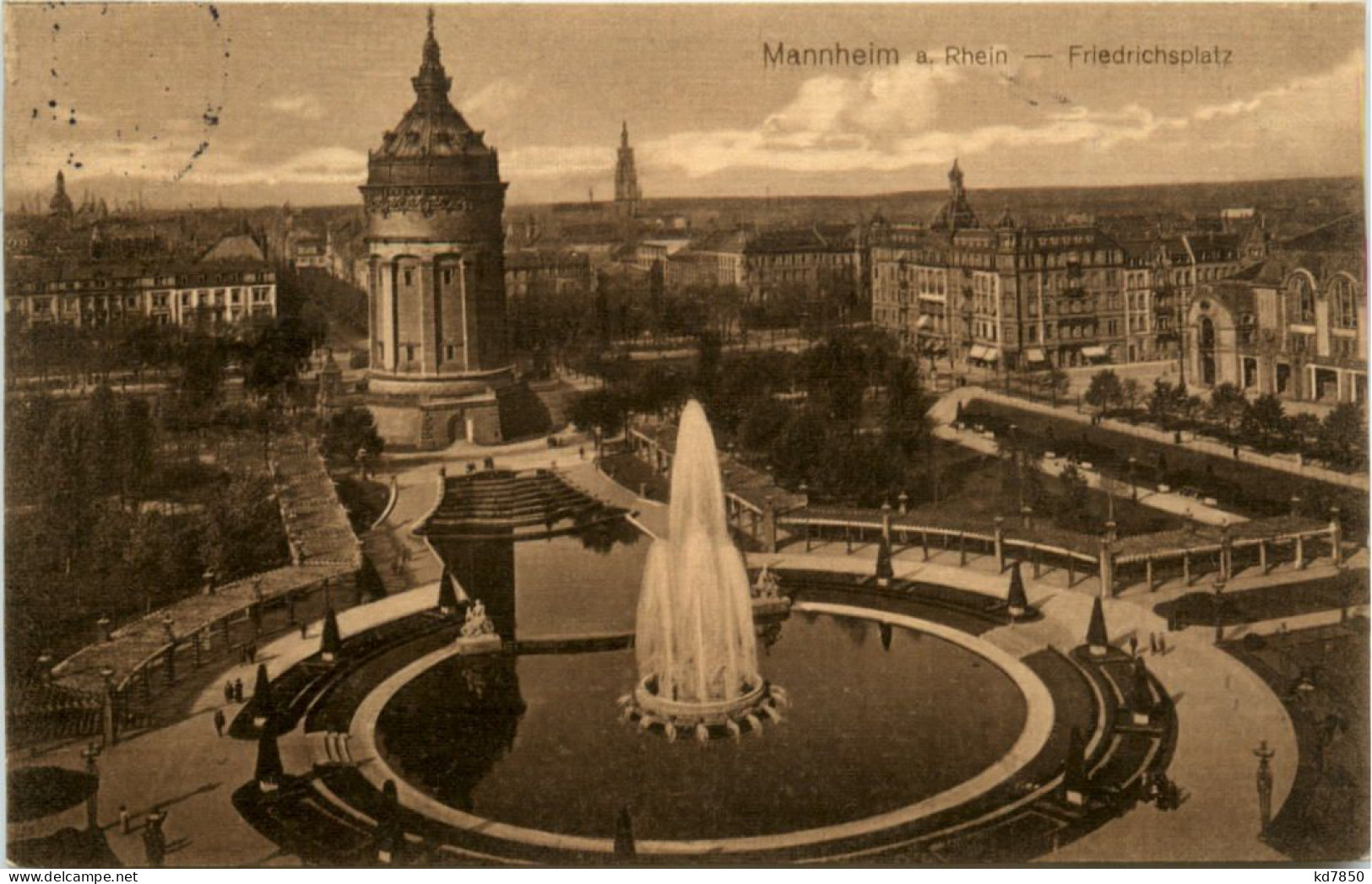 Mannheim, Friedrichsplatz - Mannheim